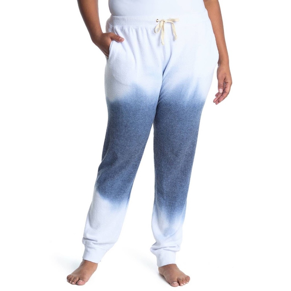 Theo and Spence Navy Swirl Tie Dye Jogger XL NWT